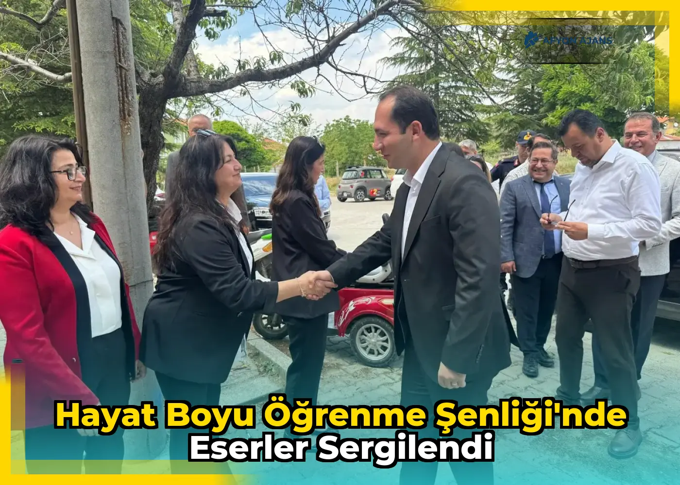 Hayat Boyu Öğrenme Şenliği'nde eserler sergilendi