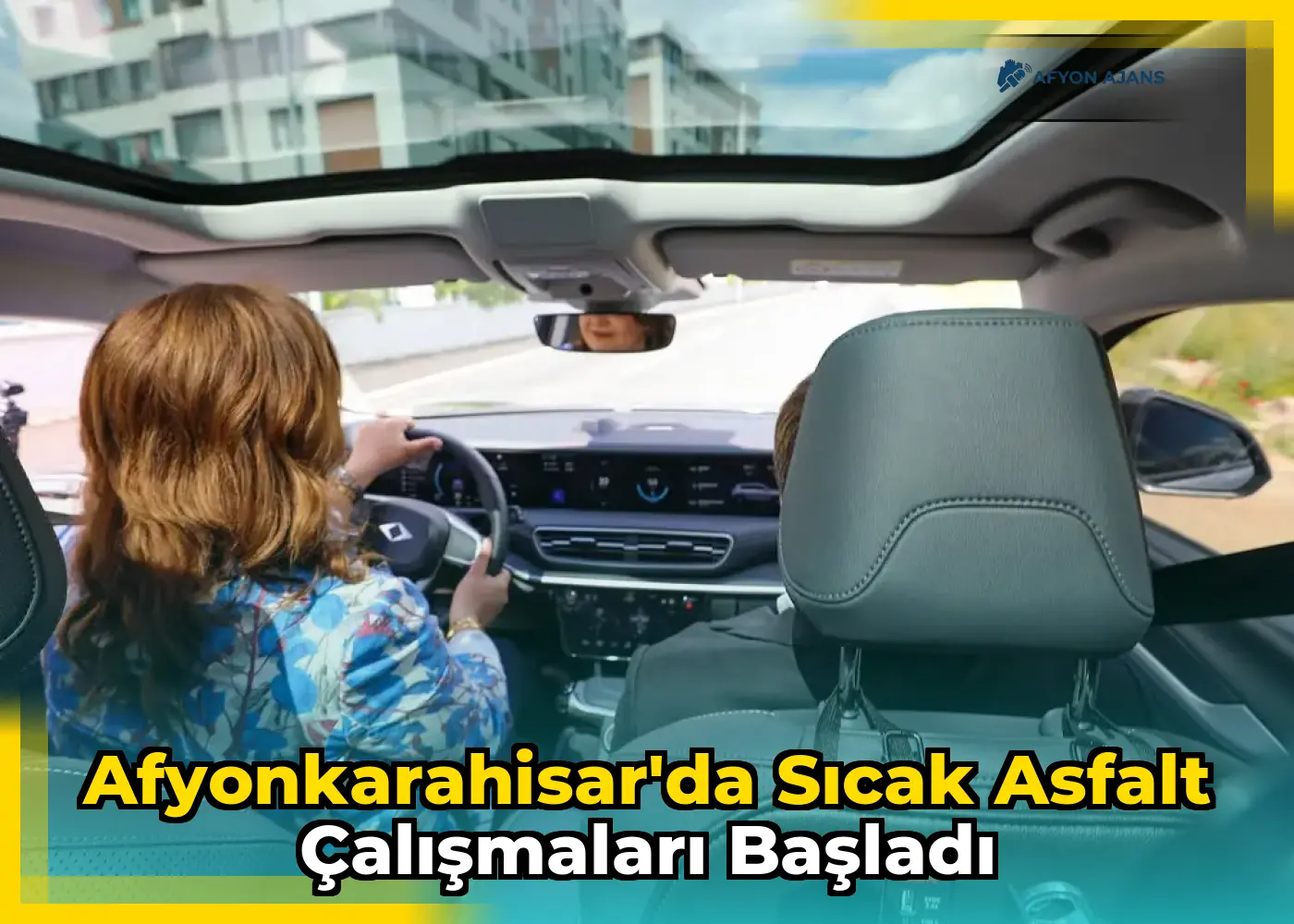 Afyonkarahisar'da sıcak asfalt çalışmaları başladı