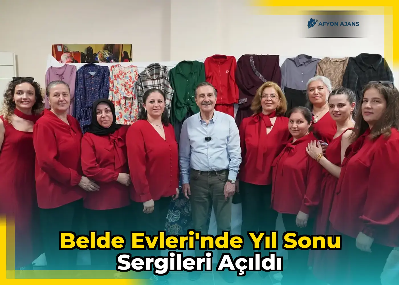 Belde Evleri'nde yıl sonu sergileri açıldı