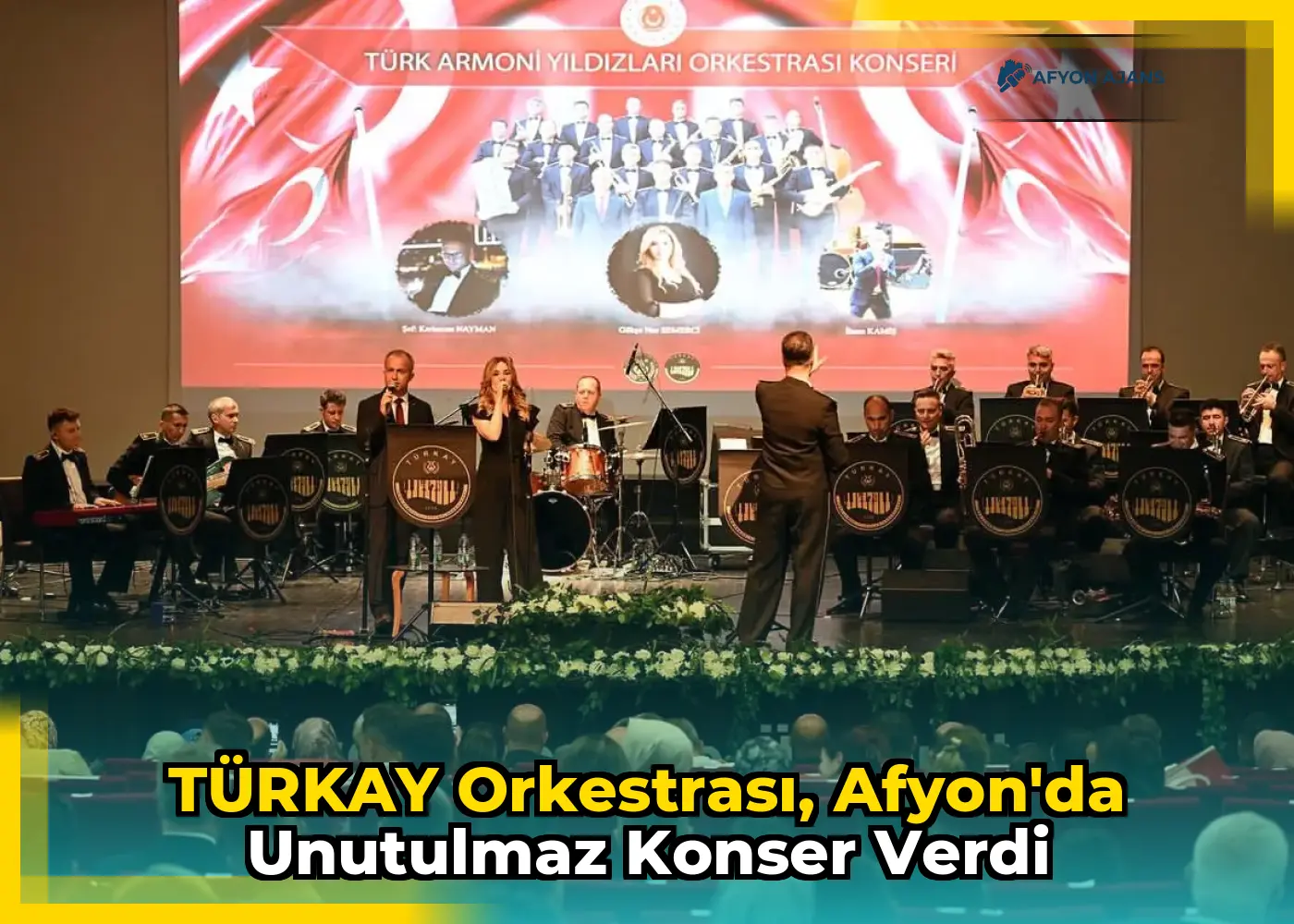 TÜRKAY Orkestrası, Afyon'da unutulmaz konser verdi