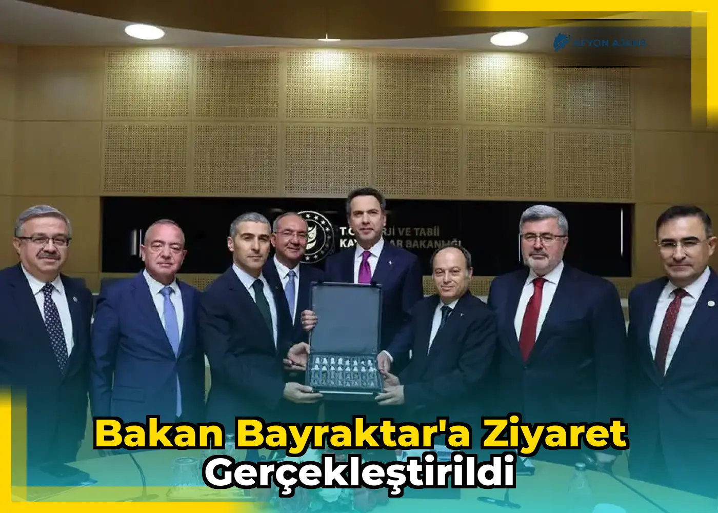 Bakan Bayraktar'a Ziyaret Gerçekleştirildi