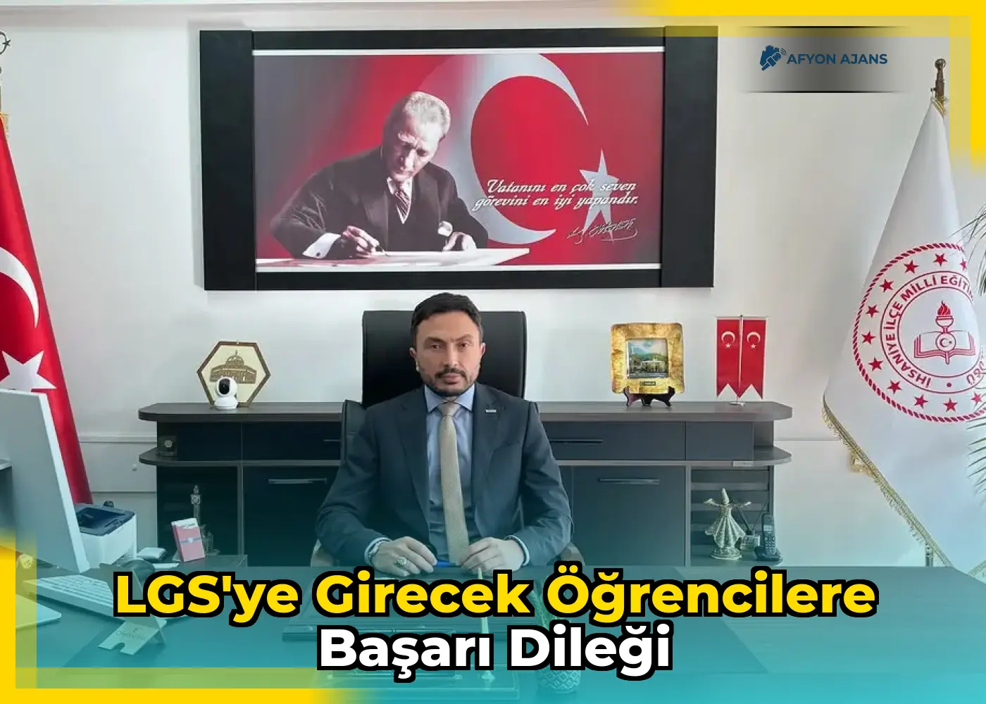 LGS'ye girecek öğrencilere başarı dileği