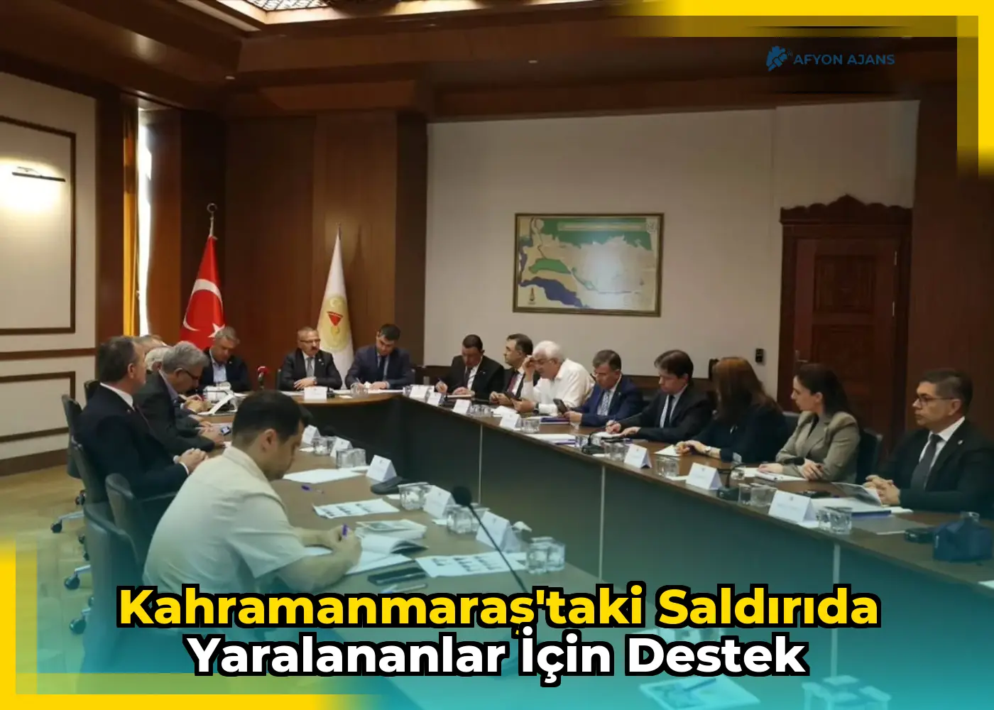 Kahramanmaraş'taki saldırıda yaralananlar için destek