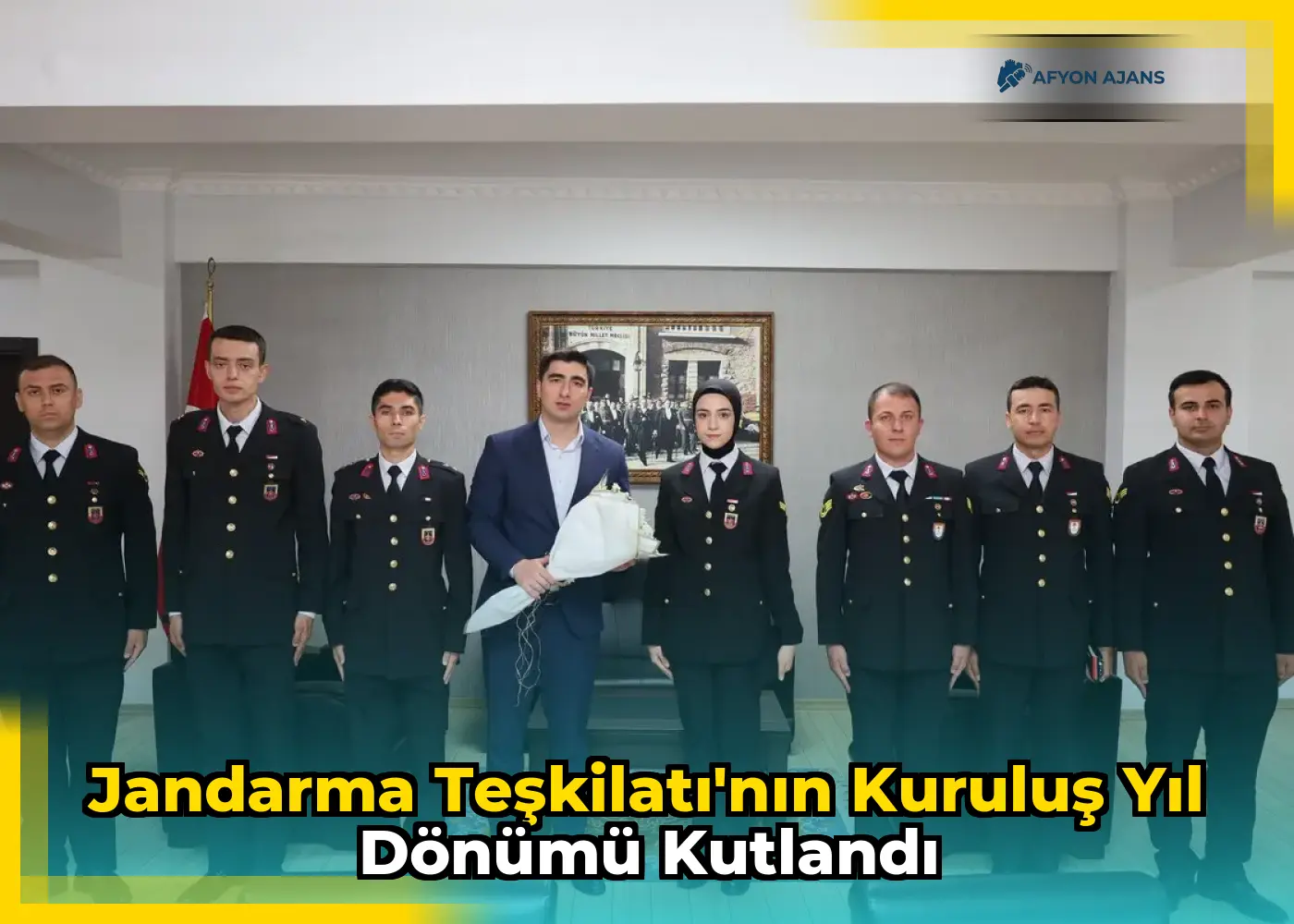 Jandarma Teşkilatı'nın kuruluş yıl dönümü kutlandı
