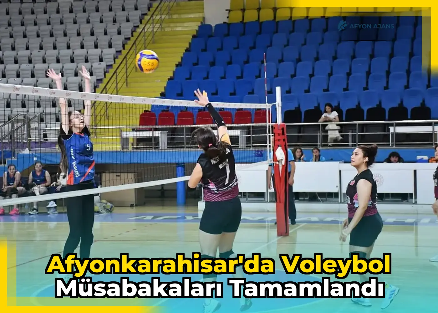 Afyonkarahisar'da Voleybol Müsabakaları Tamamlandı