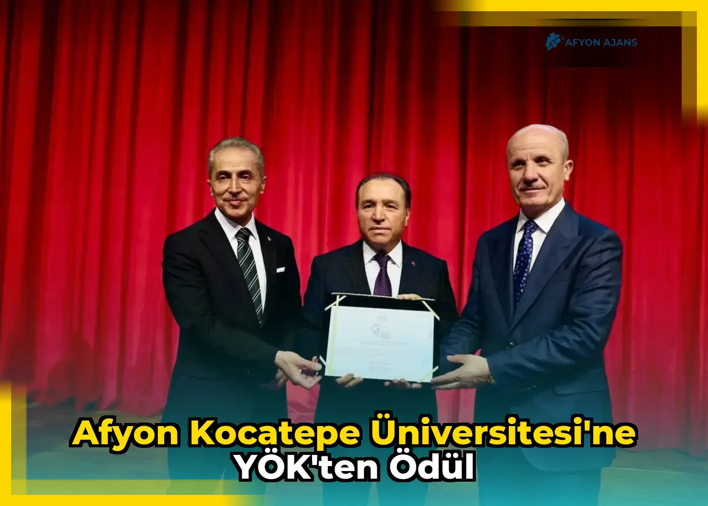 Afyon Kocatepe Üniversitesi'ne YÖK'ten Ödül