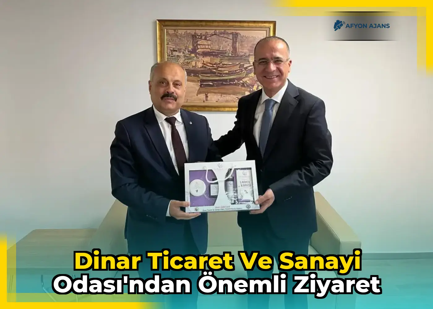 Dinar Ticaret ve Sanayi Odası'ndan önemli ziyaret