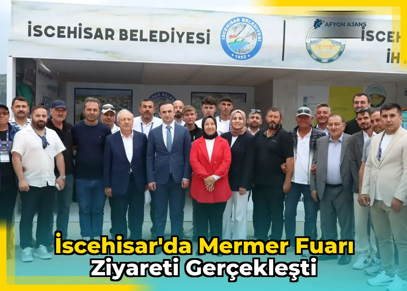 İscehisar'da Mermer Fuarı Ziyareti Gerçekleşti