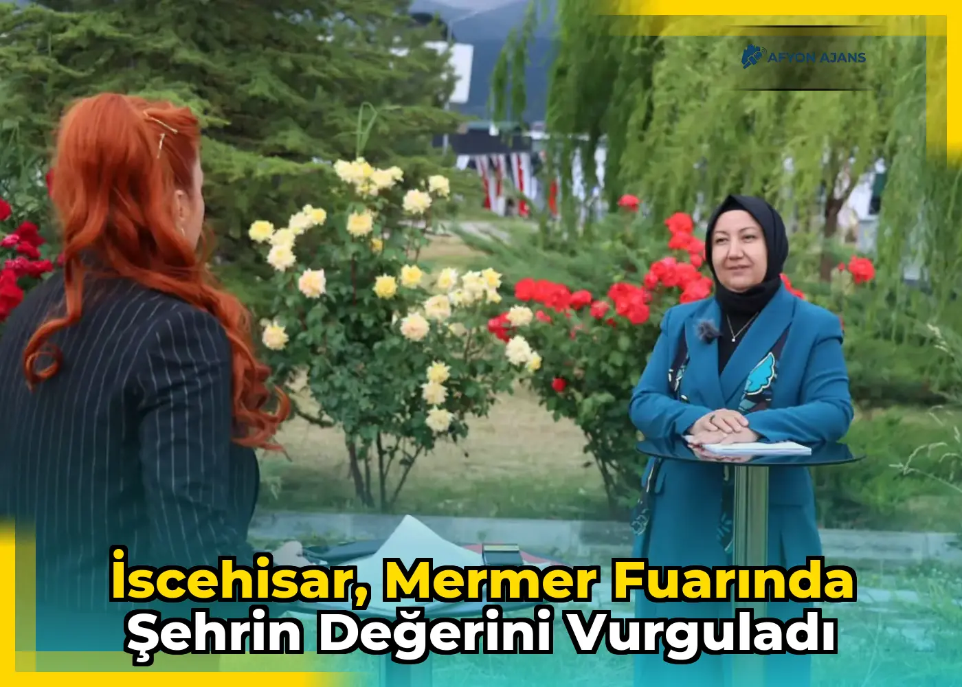 İscehisar, Mermer Fuarında Şehrin Değerini Vurguladı