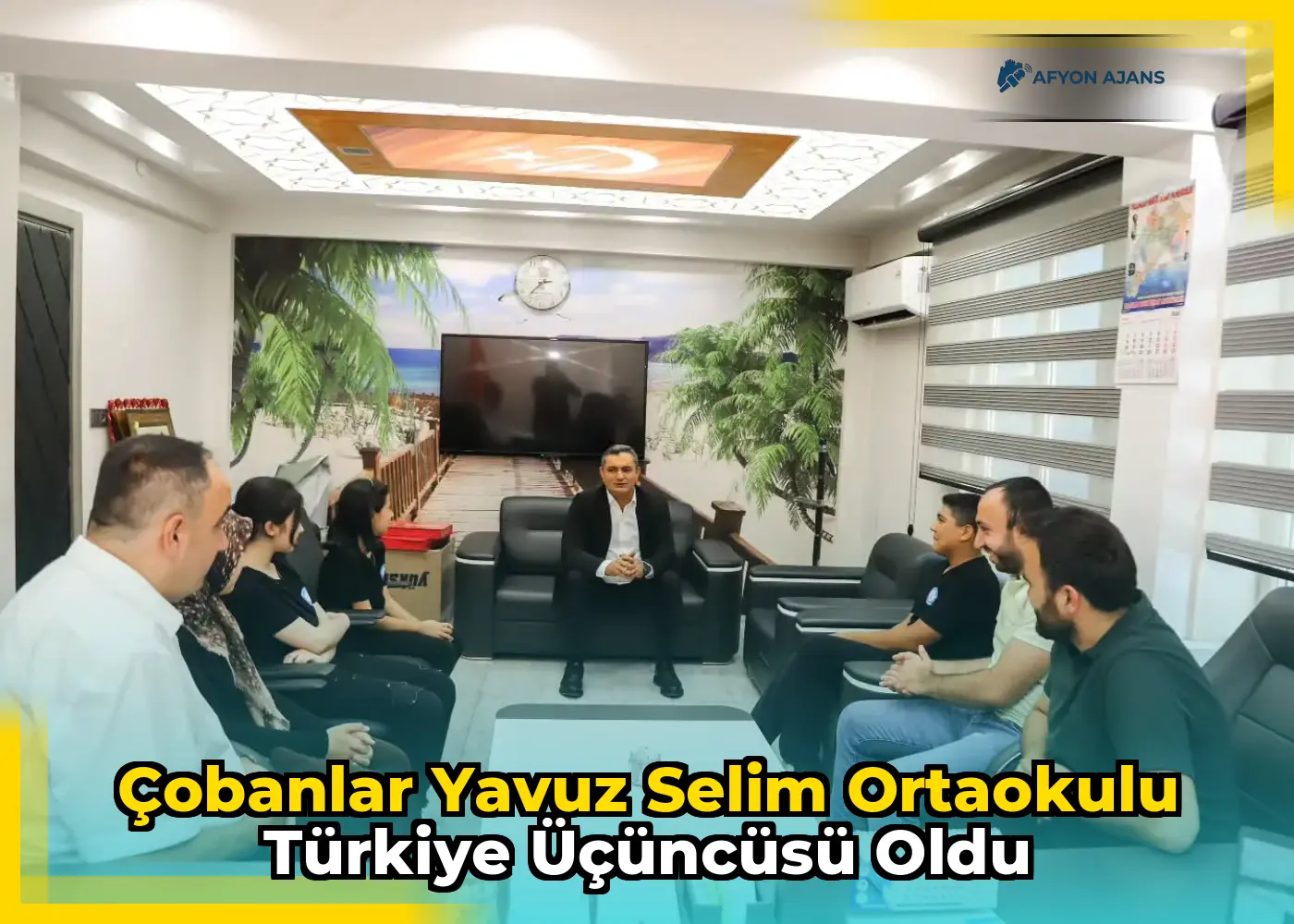 Çobanlar Yavuz Selim Ortaokulu Türkiye Üçüncüsü Oldu