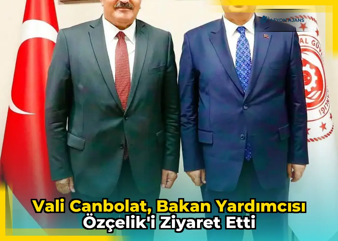 Vali Canbolat, Bakan Yardımcısı Özçelik'i Ziyaret Etti