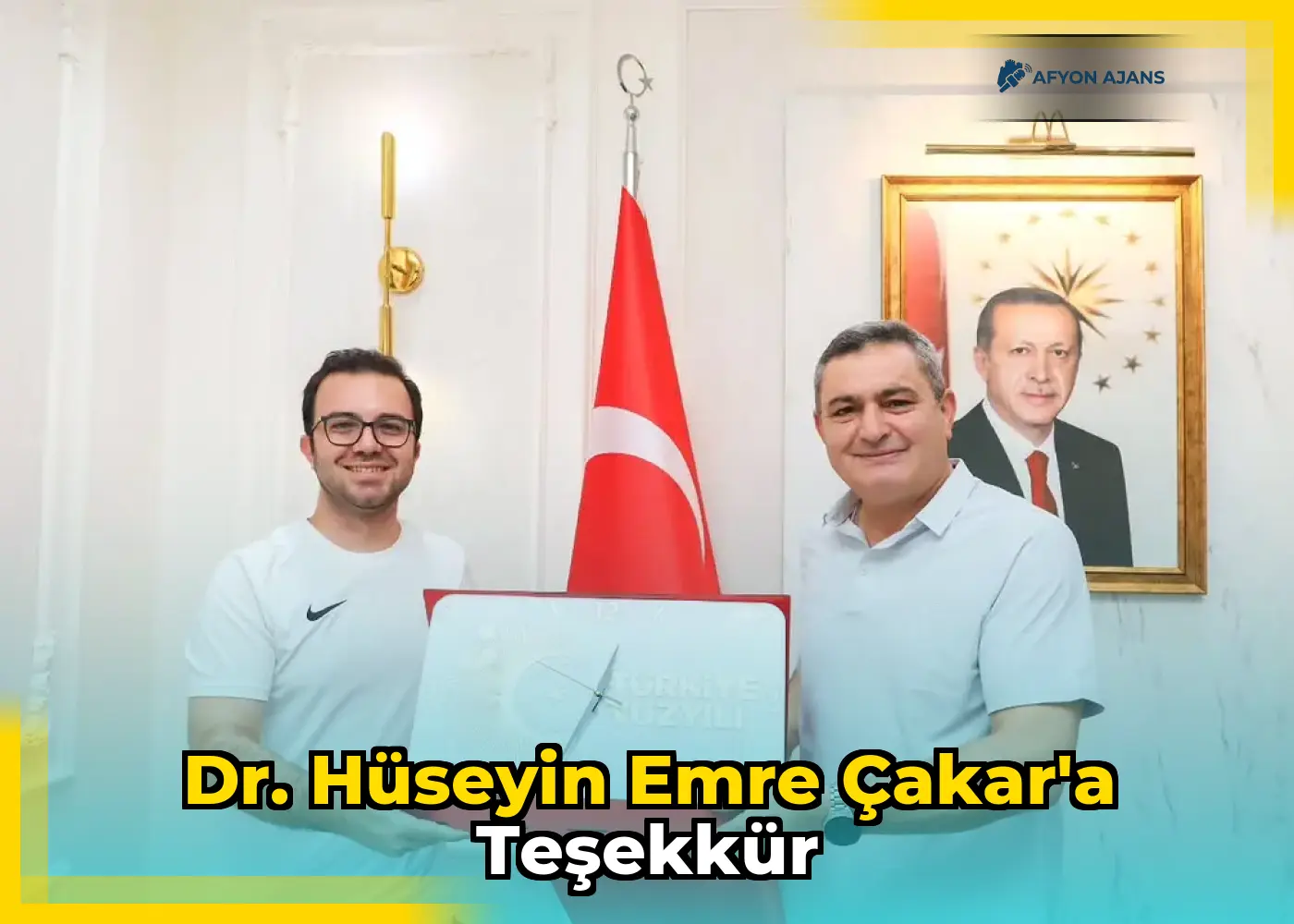 Dr. Hüseyin Emre Çakar'a Teşekkür