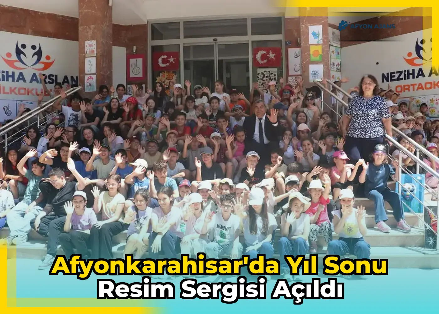 Afyonkarahisar'da Yıl Sonu Resim Sergisi Açıldı