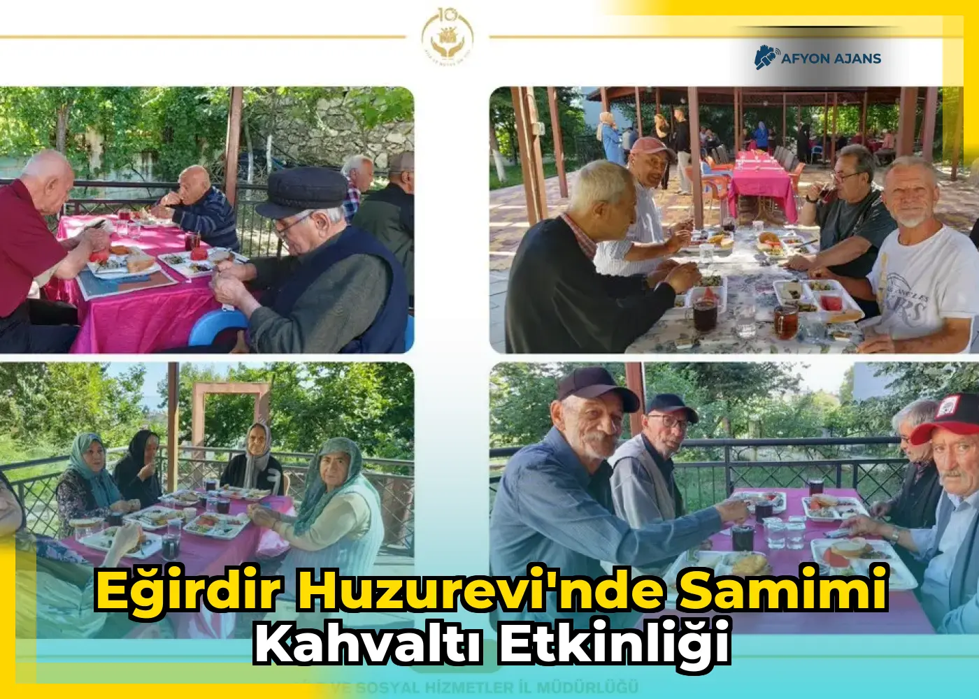 Eğirdir Huzurevi'nde Samimi Kahvaltı Etkinliği