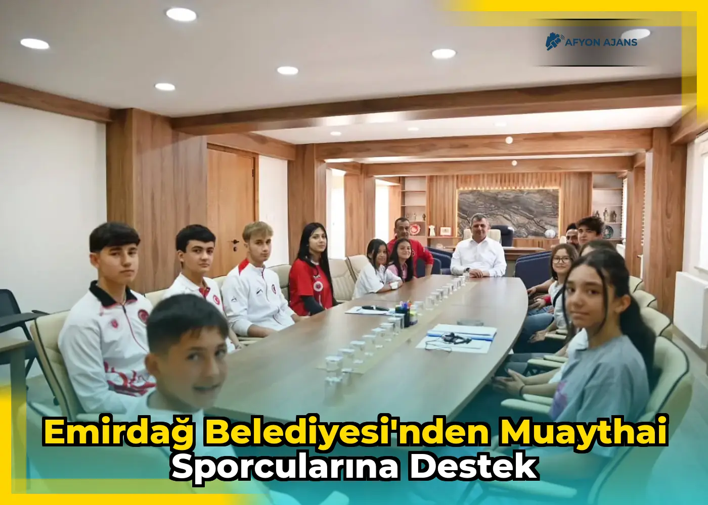 Emirdağ Belediyesi'nden Muaythai sporcularına destek