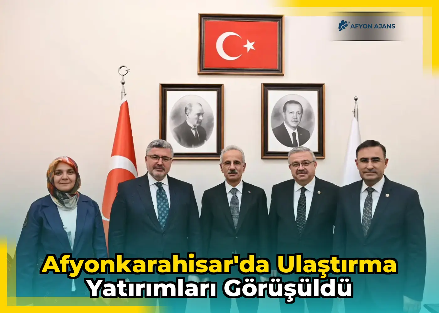 Afyonkarahisar'da Ulaştırma Yatırımları Görüşüldü