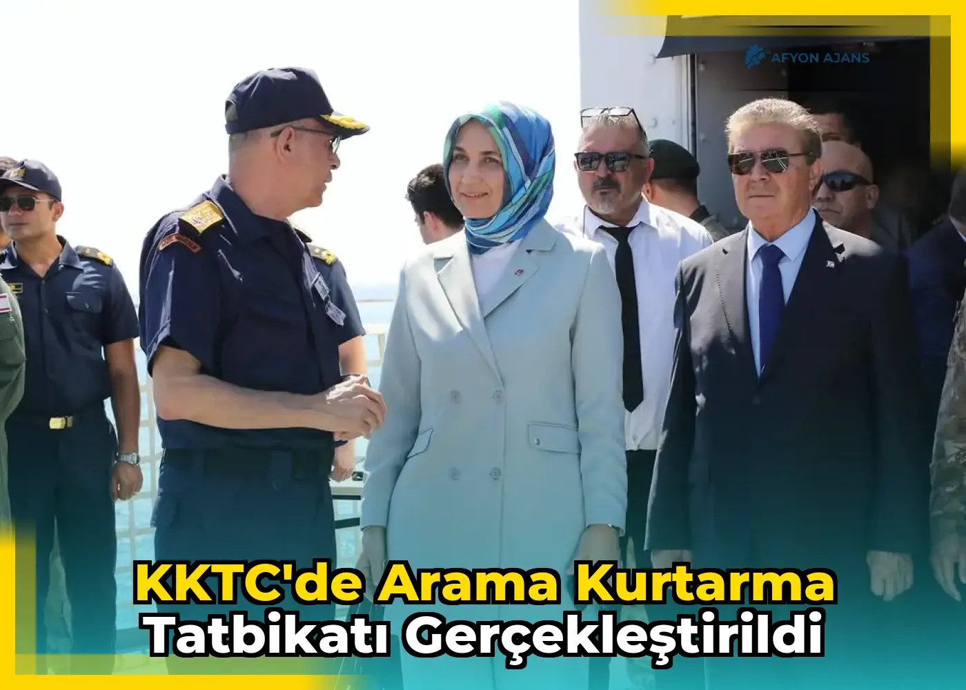 KKTC'de Arama Kurtarma Tatbikatı Gerçekleştirildi