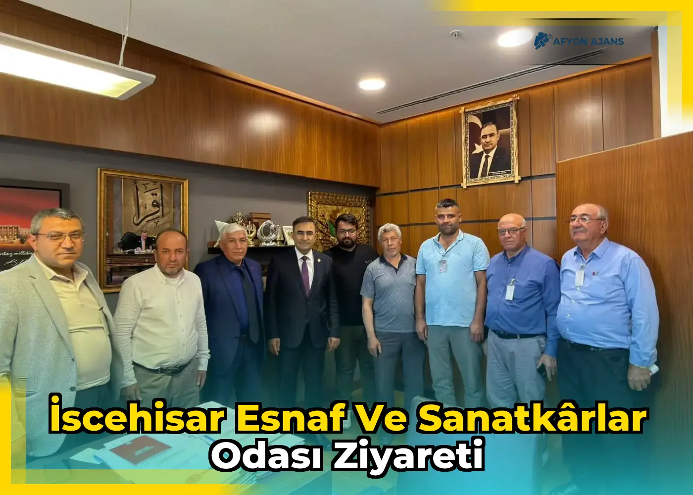 İscehisar Esnaf ve Sanatkârlar Odası Ziyareti
