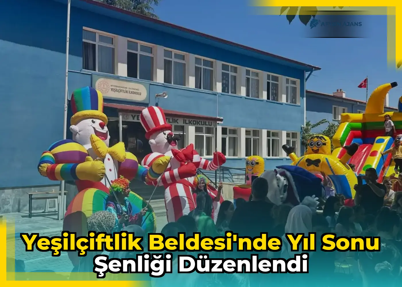 Yeşilçiftlik Beldesi'nde yıl sonu şenliği düzenlendi