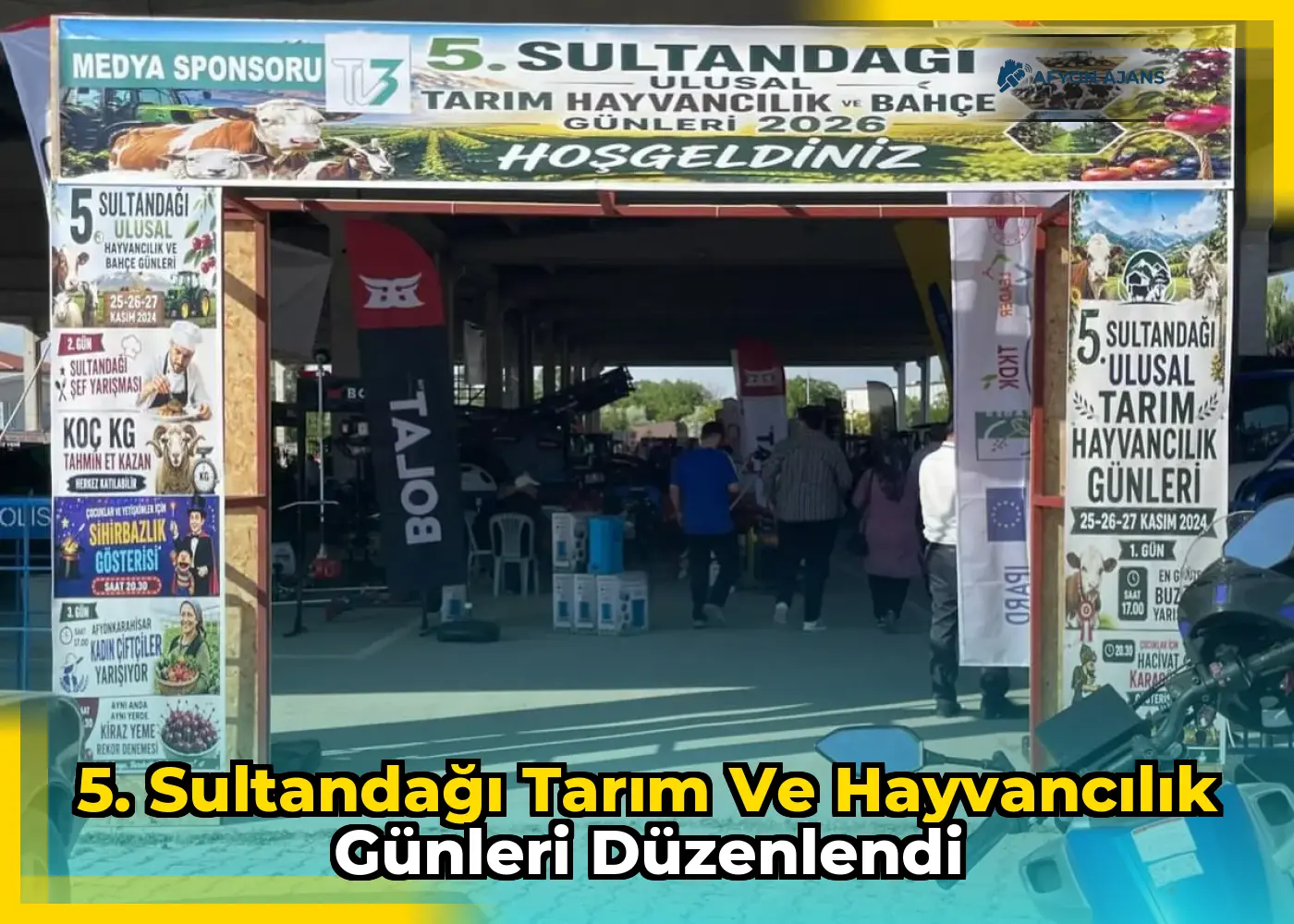 5. Sultandağı Tarım ve Hayvancılık Günleri Düzenlendi