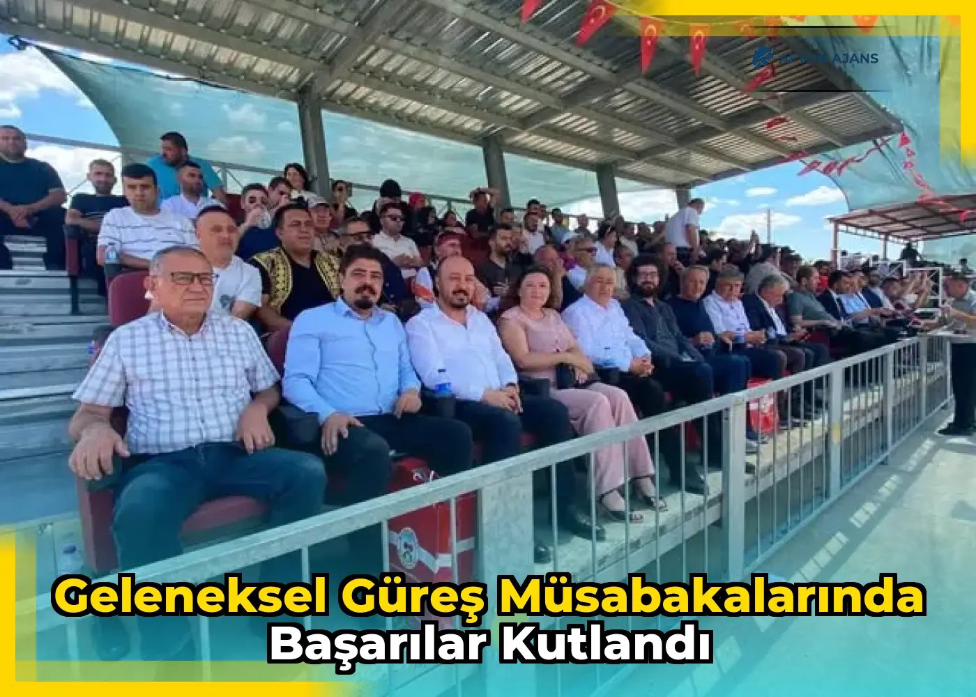 Geleneksel güreş müsabakalarında başarılar kutlandı