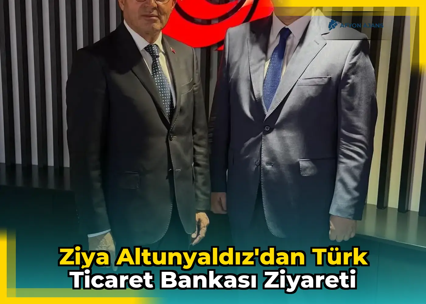Ziya Altunyaldız'dan Türk Ticaret Bankası Ziyareti