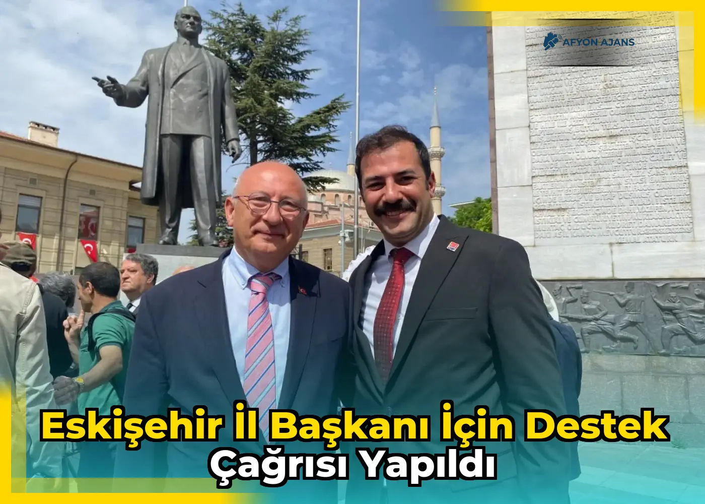 Eskişehir İl Başkanı için destek çağrısı yapıldı