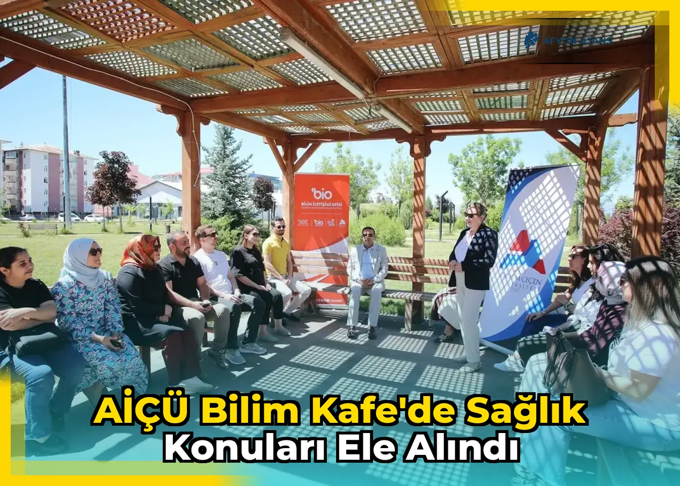 AİÇÜ Bilim Kafe'de Sağlık Konuları Ele Alındı