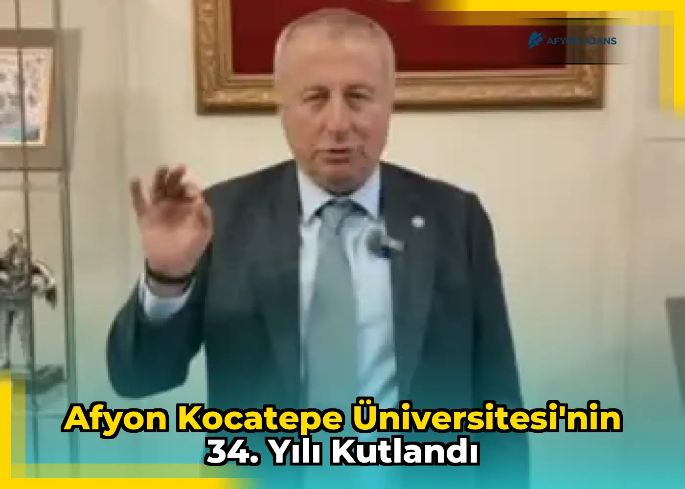 Afyon Kocatepe Üniversitesi'nin 34. Yılı Kutlandı