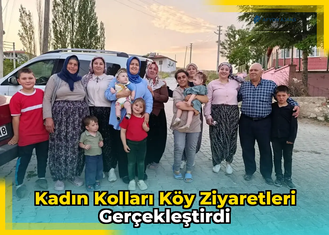 Kadın Kolları Köy Ziyaretleri Gerçekleştirdi