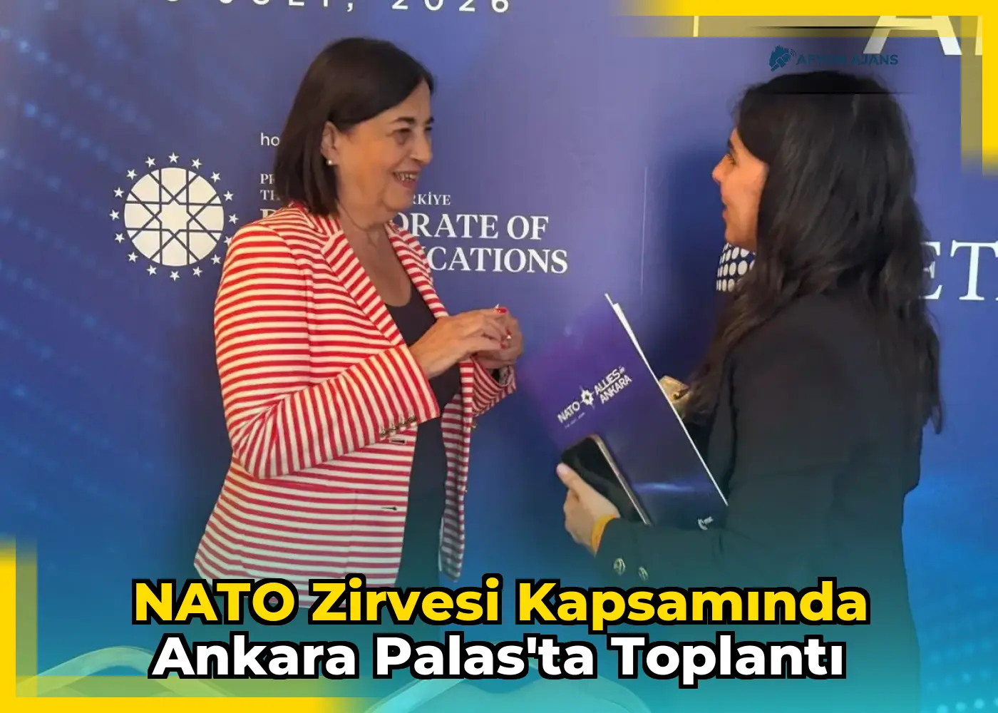 NATO Zirvesi kapsamında Ankara Palas'ta toplantı