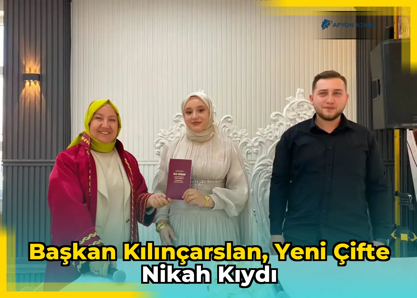 Başkan Kılınçarslan, yeni çifte nikah kıydı