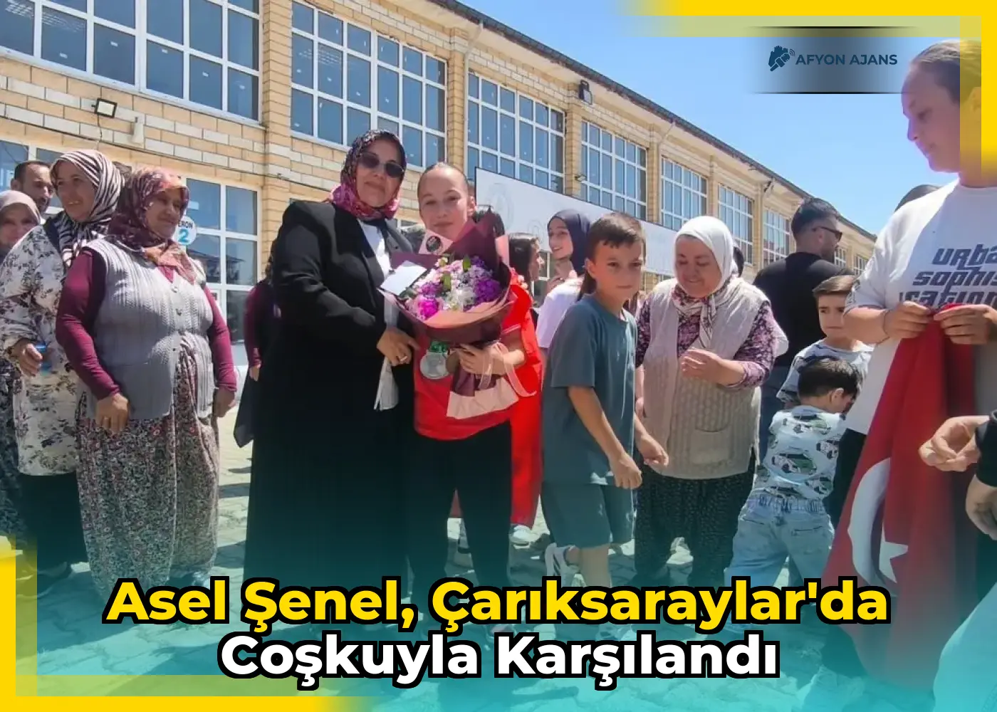 Asel Şenel, Çarıksaraylar'da Coşkuyla Karşılandı