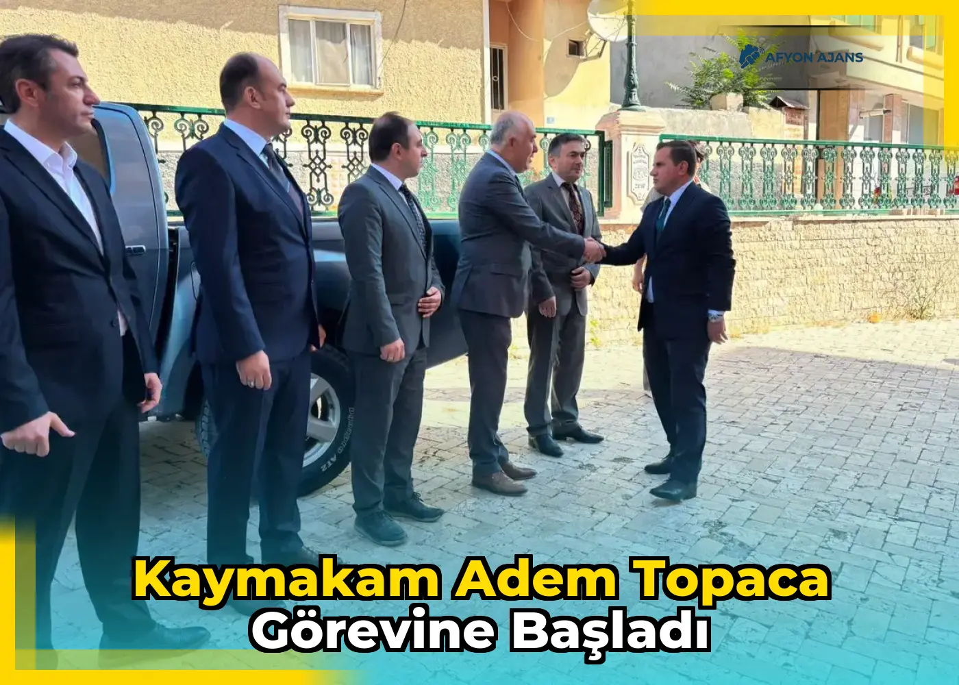 Kaymakam Adem Topaca Görevine Başladı