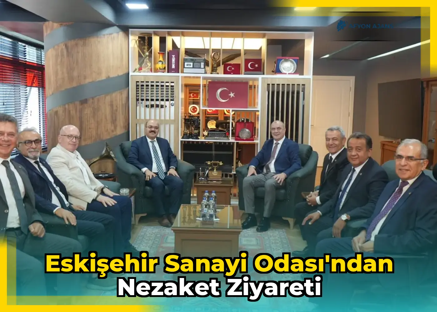 Eskişehir Sanayi Odası'ndan nezaket ziyareti