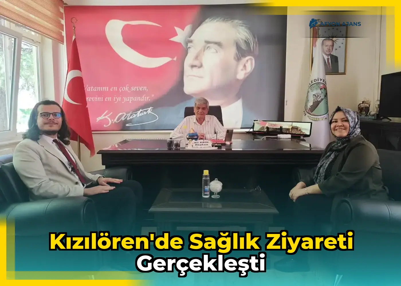 Kızılören'de Sağlık Ziyareti Gerçekleşti