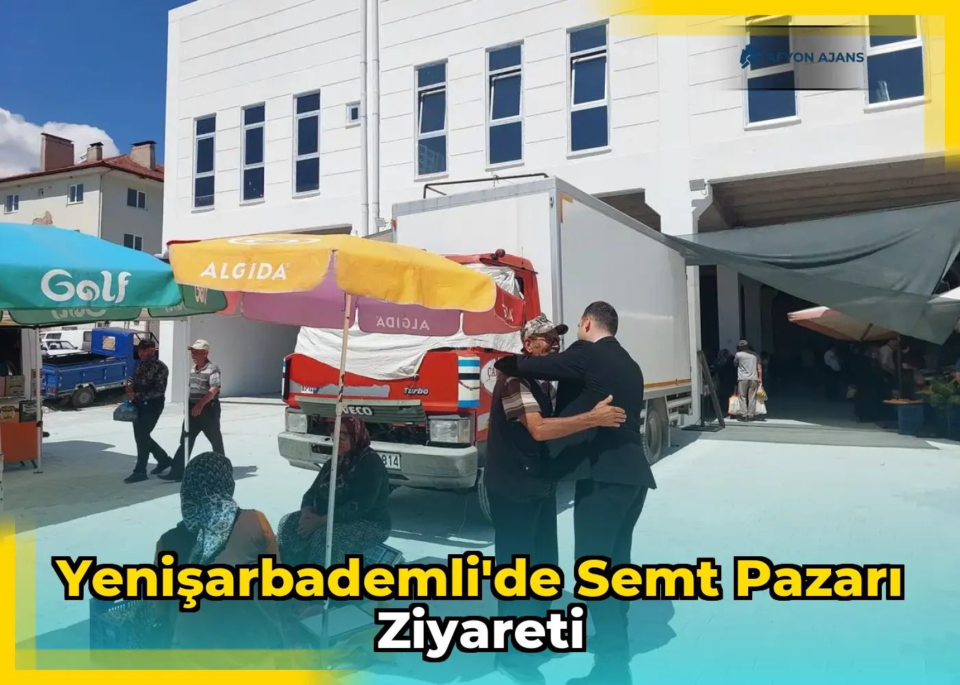 Yenişarbademli'de Semt Pazarı Ziyareti