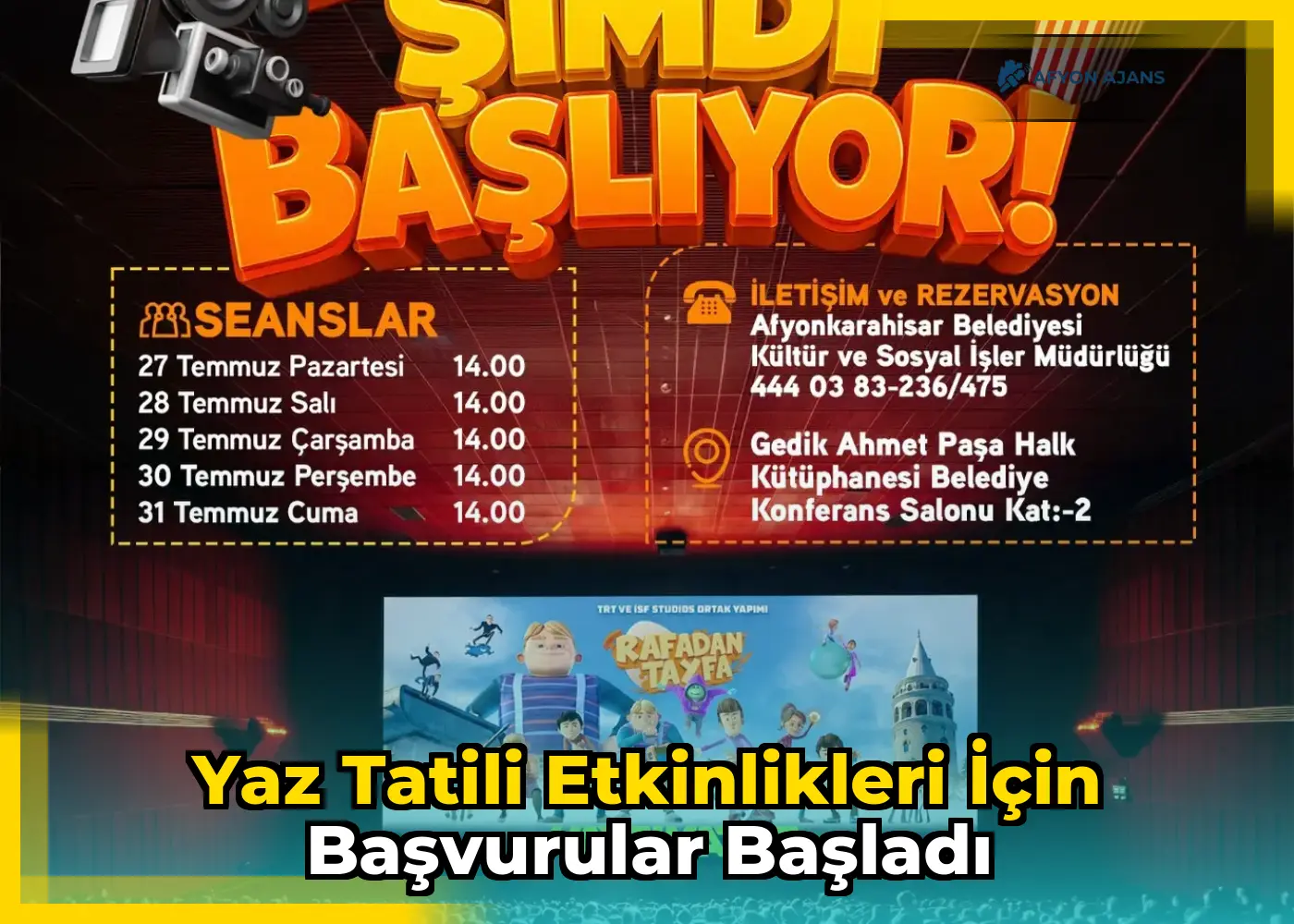 Yaz tatili etkinlikleri için başvurular başladı