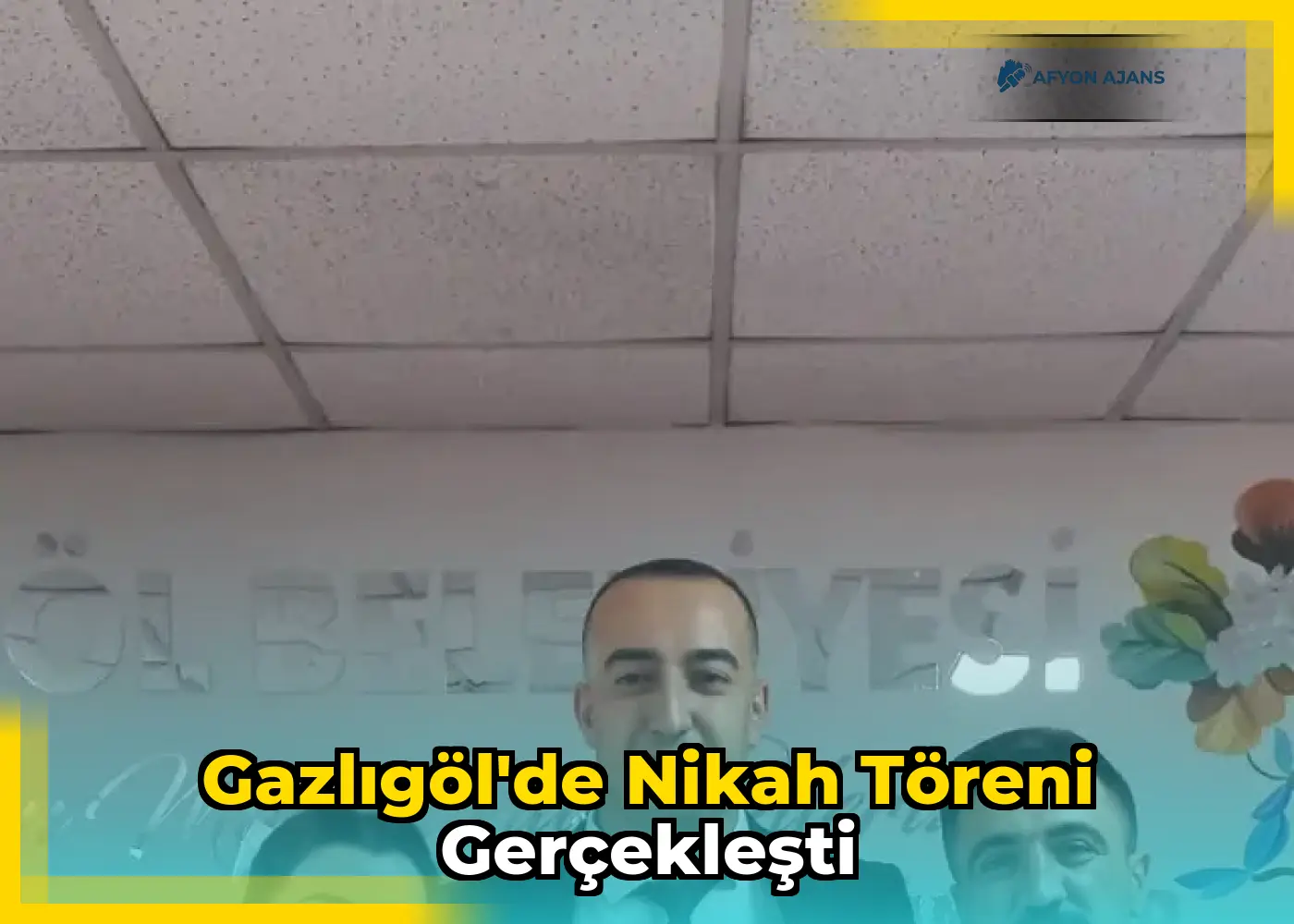 Gazlıgöl'de Nikah Töreni Gerçekleşti