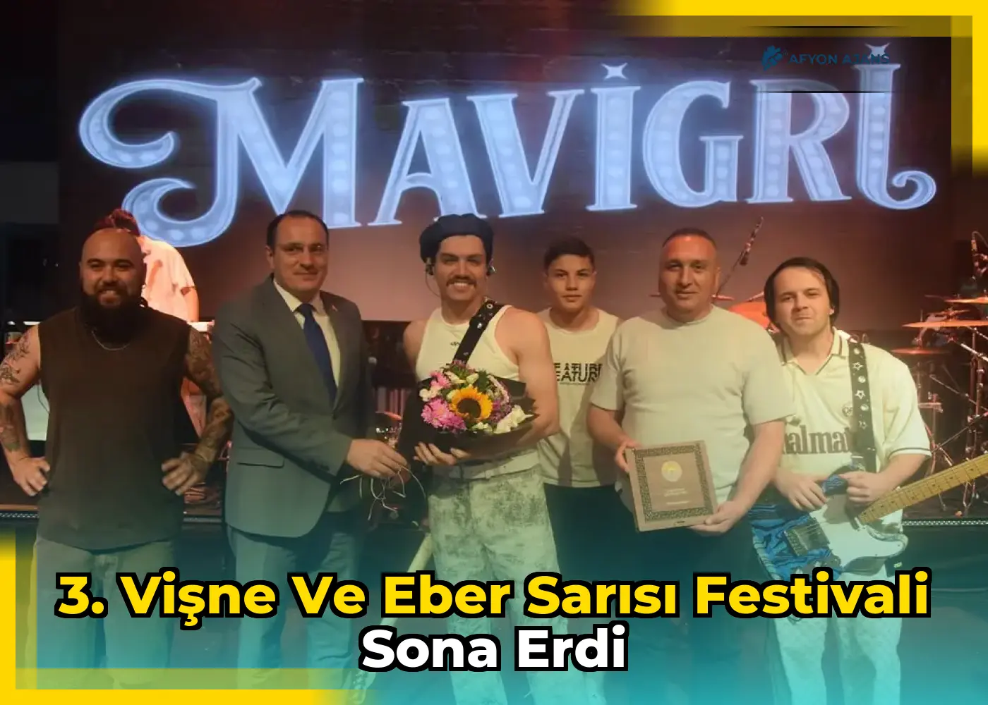 3. Vişne ve Eber Sarısı Festivali sona erdi