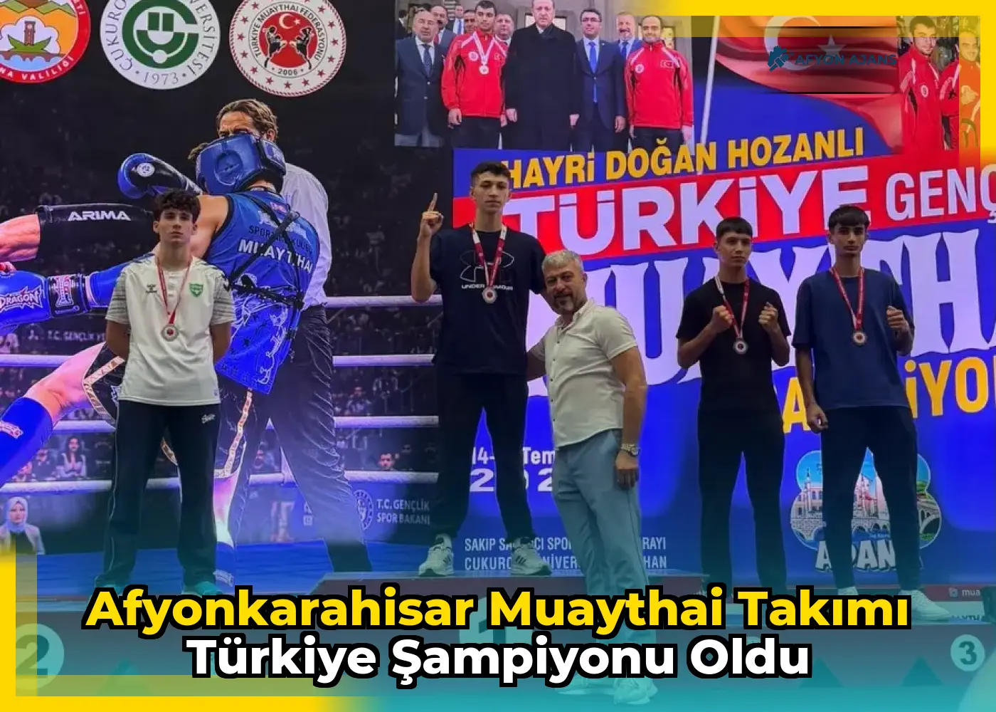 Afyonkarahisar Muaythai Takımı Türkiye Şampiyonu Oldu