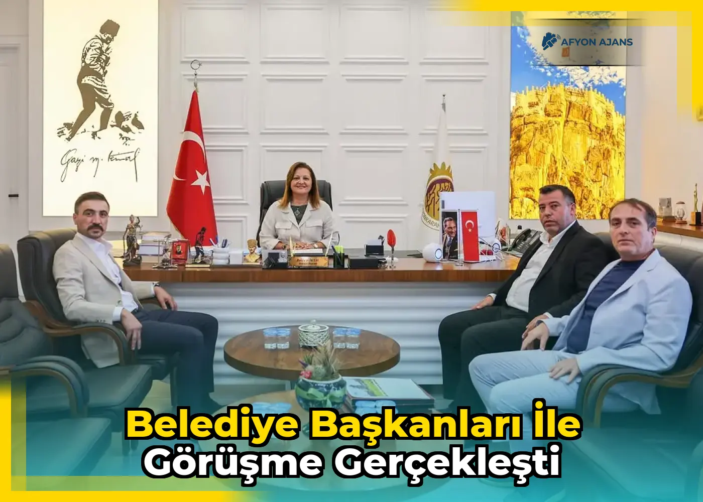 Belediye Başkanları ile Görüşme Gerçekleşti