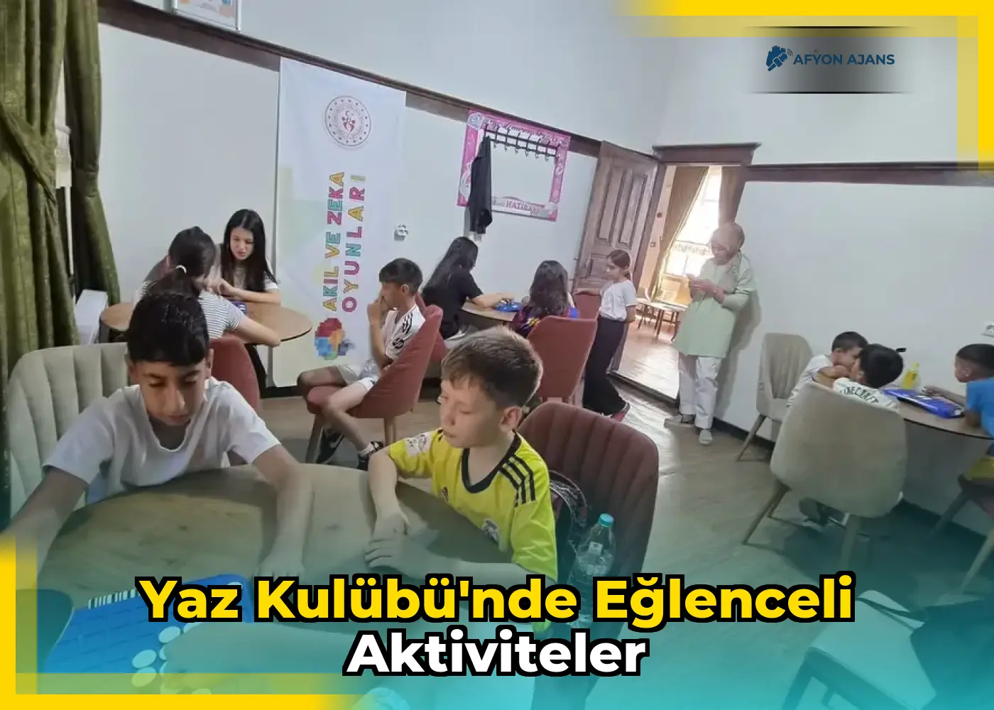 Yaz Kulübü'nde Eğlenceli Aktiviteler