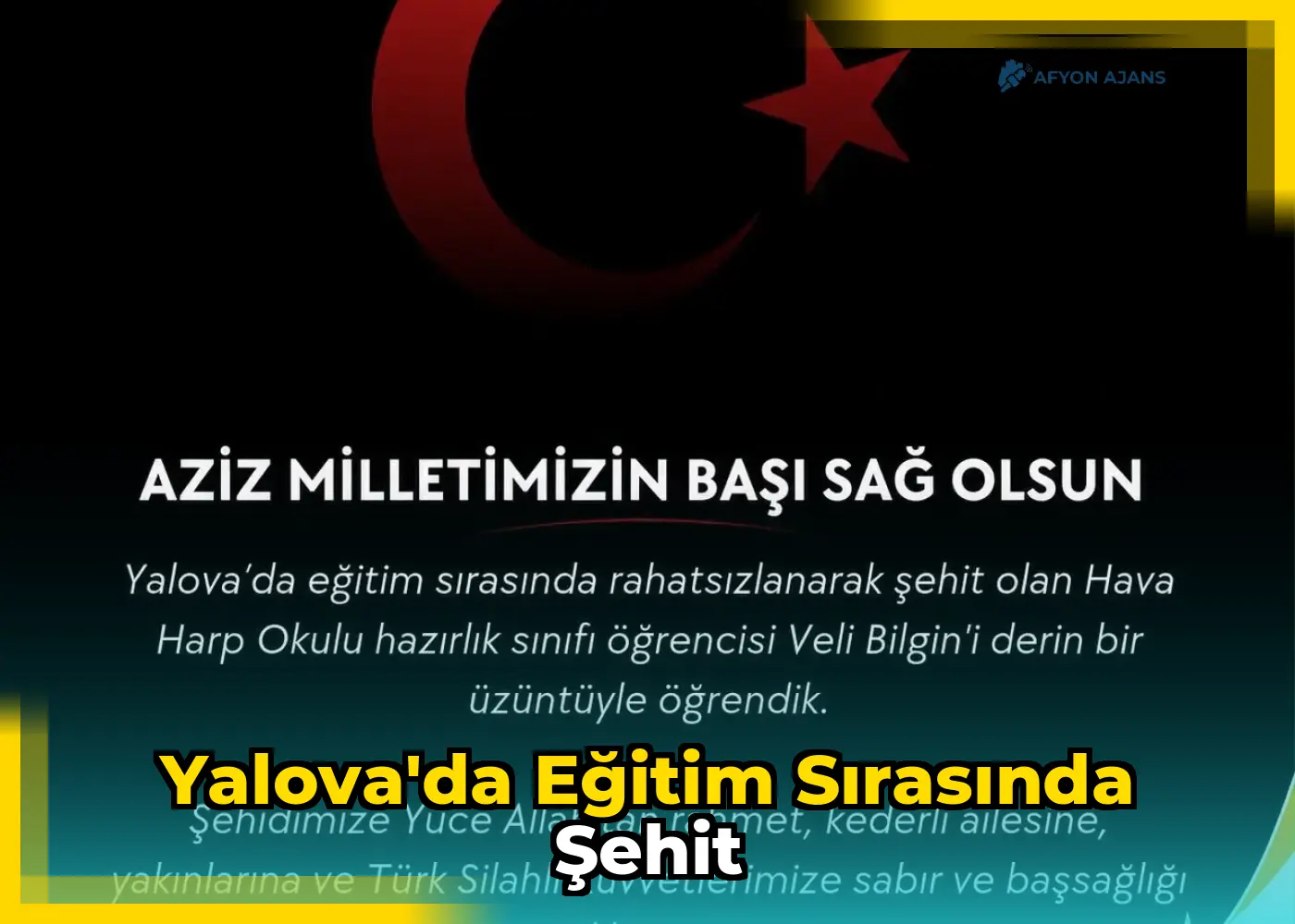 Yalova'da Eğitim Sırasında Şehit