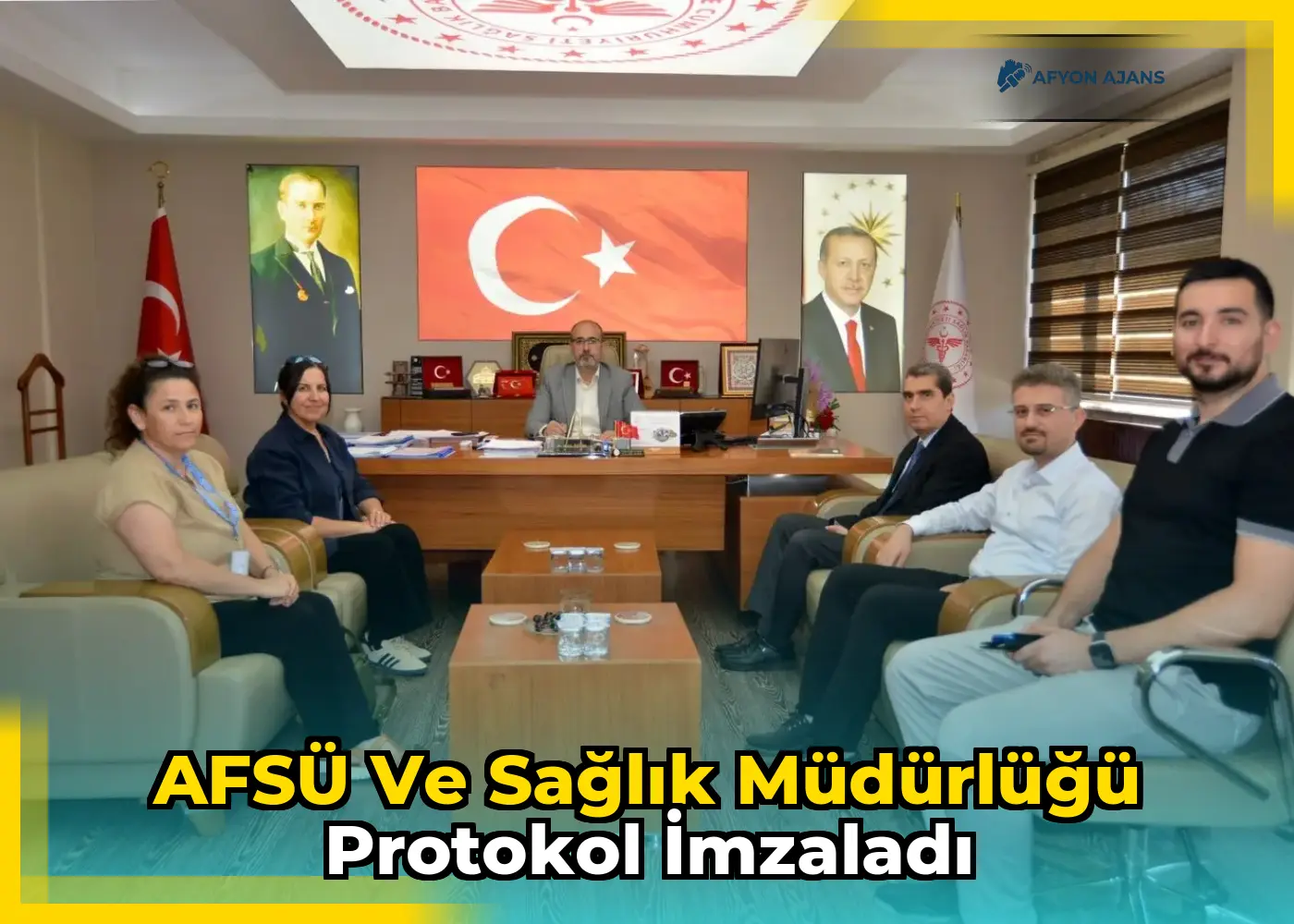AFSÜ ve Sağlık Müdürlüğü Protokol İmzaladı