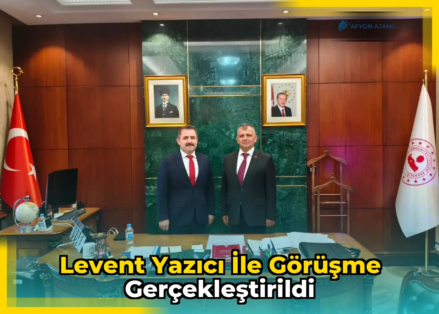 Levent Yazıcı ile görüşme gerçekleştirildi