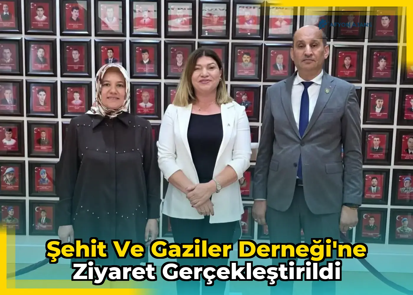 Şehit ve Gaziler Derneği'ne Ziyaret Gerçekleştirildi