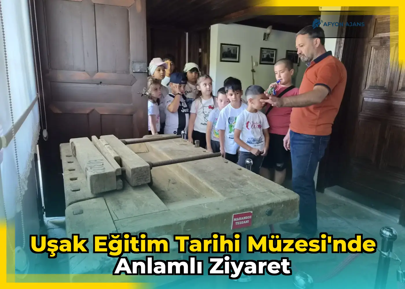 Uşak Eğitim Tarihi Müzesi'nde anlamlı ziyaret