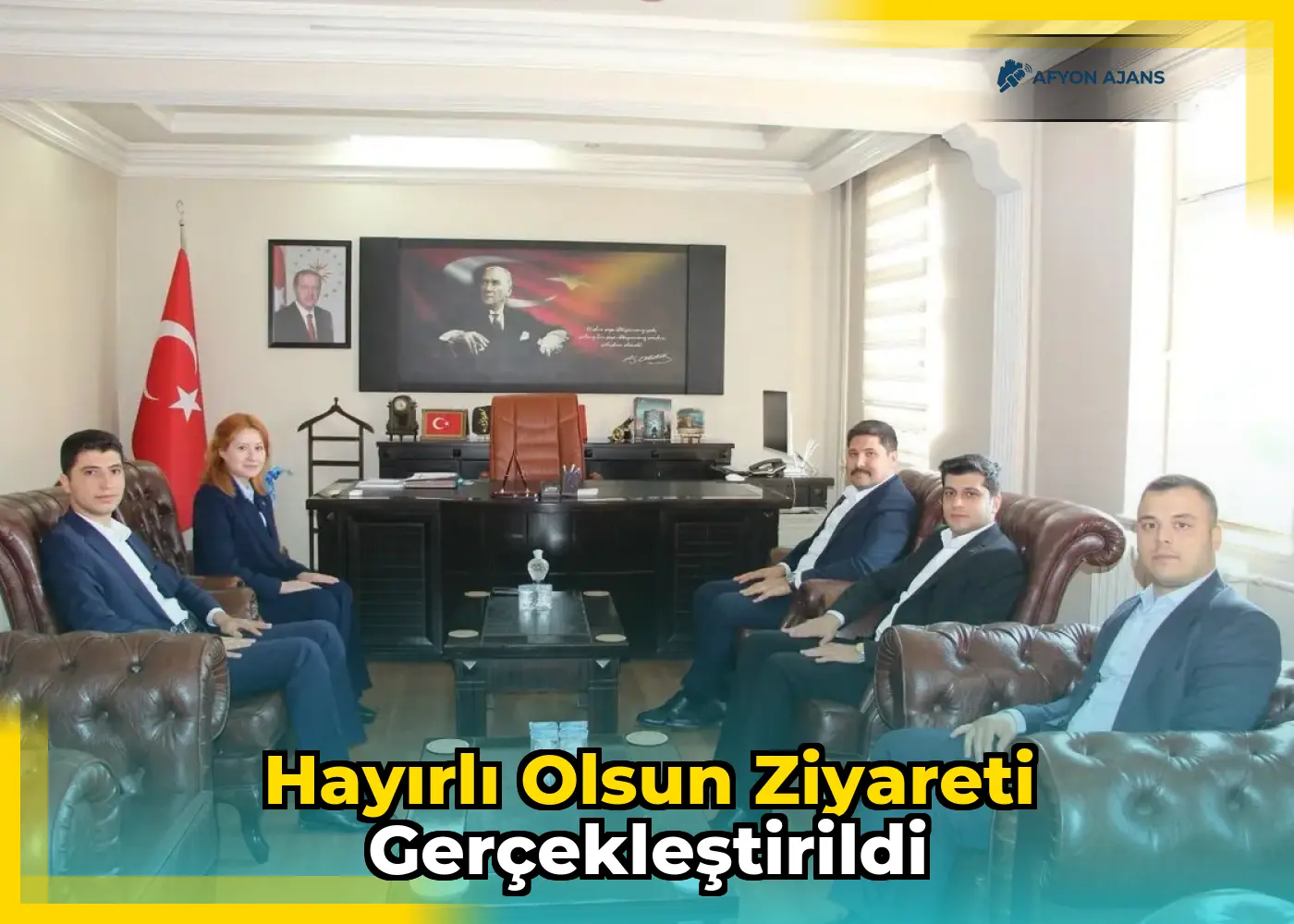Hayırlı olsun ziyareti gerçekleştirildi