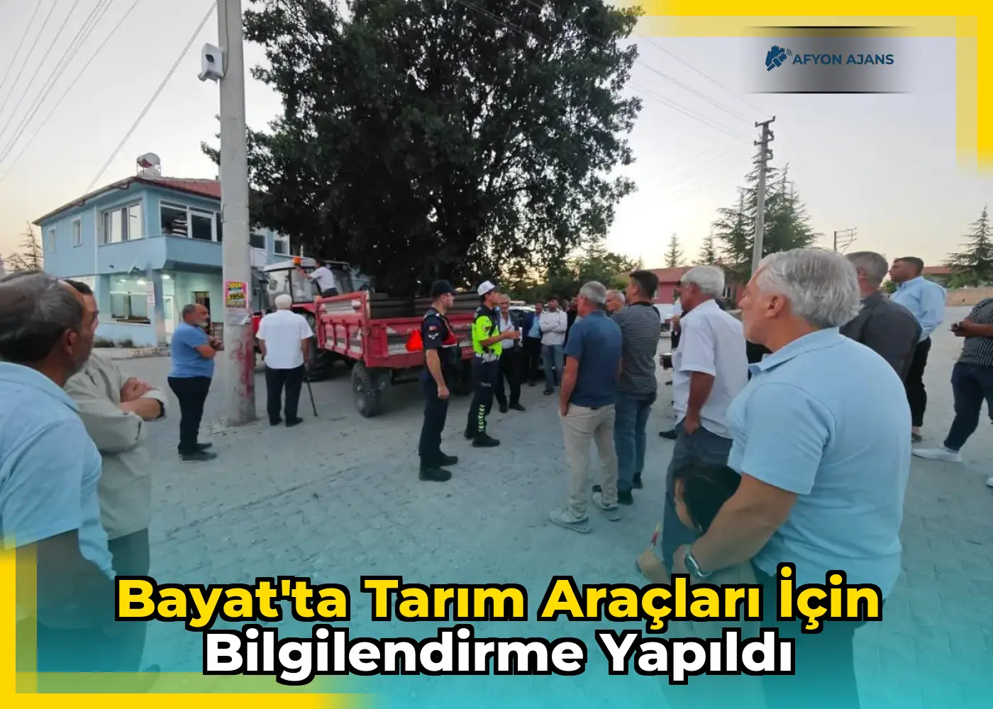 Bayat'ta Tarım Araçları için Bilgilendirme Yapıldı